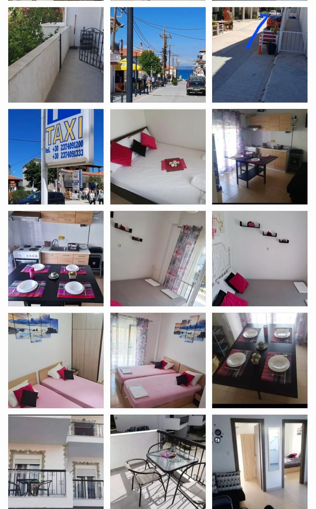 Apartman Lina, Pefkohori