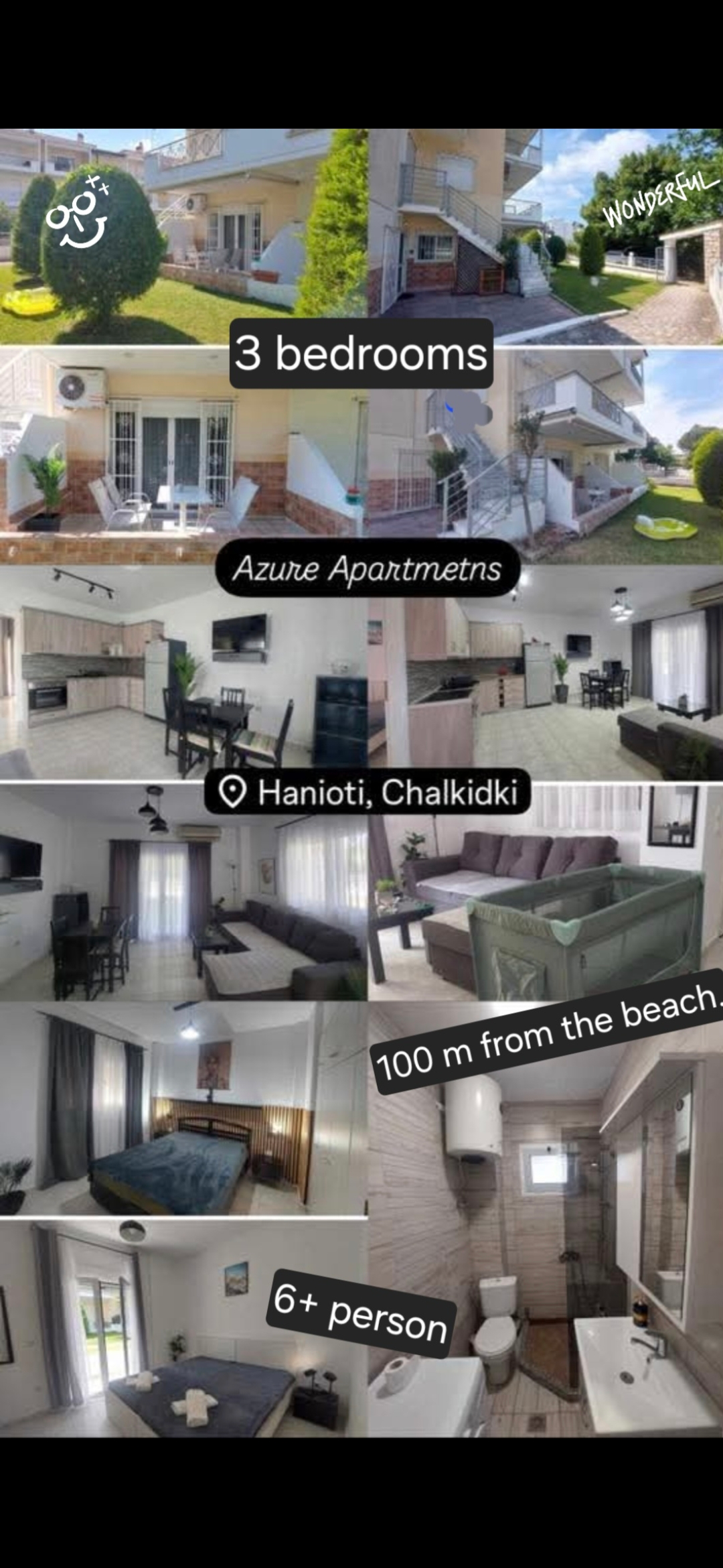 Azure Apartmens Hanioti